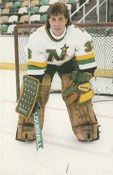 1985-86 Minnesota North Stars Postcards #NNO Don Beaupre Front