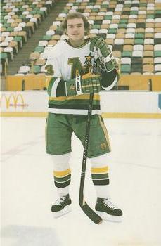 1985-86 Minnesota North Stars Postcards #NNO Brian Bellows Front