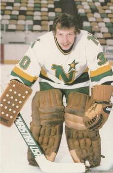 1985-86 Minnesota North Stars Postcards #NNO Jon Casey Front