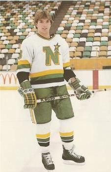 1985-86 Minnesota North Stars Postcards #NNO Brian Lawton Front