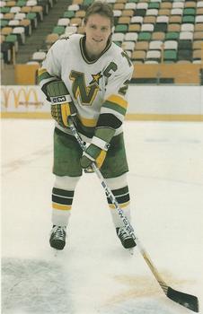 1985-86 Minnesota North Stars Postcards #NNO Curt Giles Front