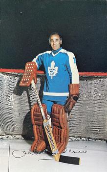 1972-73 Toronto Maple Leafs #NNO Jacques Plante Front