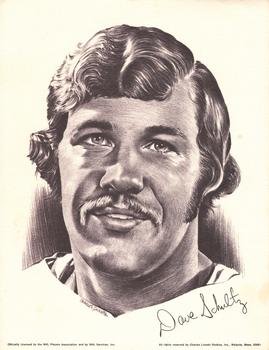 1973-74 Linnett Philadelphia Flyers #NNO Dave Schultz Front
