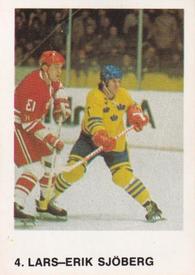 1973-74 Williams Hockey (Swedish) #4 Lars-Erik Sjöberg Front