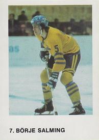 1973-74 Williams Hockey (Swedish) #7 Börje Salming Front