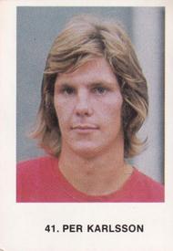 1973-74 Williams Hockey (Swedish) #41 Per Karlsson Front