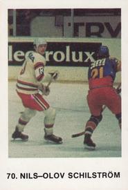 1973-74 Williams Hockey (Swedish) #70 Nils-Olov Schilstrom Front