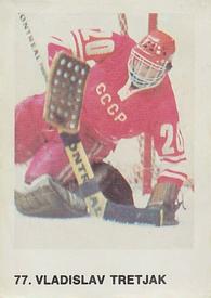 1973-74 Williams Hockey (Swedish) #77 Vladislav Tretiak Front