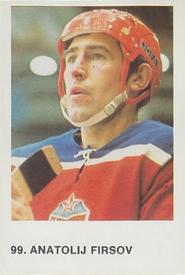1973-74 Williams Hockey (Swedish) #99 Anatolij Firsov Front