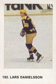 1973-74 Williams Hockey (Swedish) #192 Lars Danielsson Front