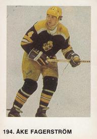 1973-74 Williams Hockey (Swedish) #194 Ake Fagerstrom Front