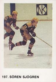 1973-74 Williams Hockey (Swedish) #197 Soren Sjogren Front
