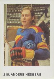 1973-74 Williams Hockey (Swedish) #215 Anders Hedberg Front