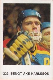 1973-74 Williams Hockey (Swedish) #223 Bengt Ake Karlsson Front