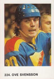 1973-74 Williams Hockey (Swedish) #224 Ove Svensson Front