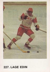 1973-74 Williams Hockey (Swedish) #227 Lage Edin Front