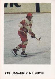 1973-74 Williams Hockey (Swedish) #229 Jan-Erik Nilsson Front