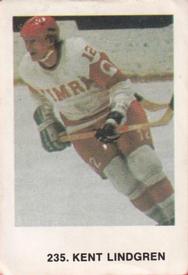 1973-74 Williams Hockey (Swedish) #235 Kent Lindgren Front