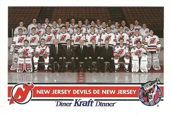 1992-93 Kraft - Kraft Dinner Teams #NNO New Jersey Devils  Front