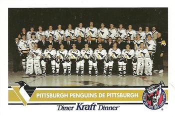 1992-93 Kraft - Kraft Dinner Teams #NNO Pittsburgh Penguins  Front