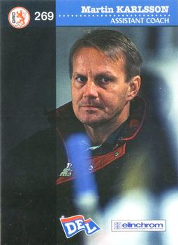 1996-97 IHA DEL (German) #269 Martin Karlsson Back