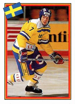 1993 Semic Hockey VM/Jaakiekon MM (Swedish/Finnish) Stickers #4 Arto Blomsten Front