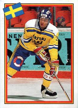 1993 Semic Hockey VM/Jaakiekon MM (Swedish/Finnish) Stickers #8 Peter Popovic Front