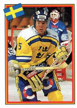 1993 Semic Hockey VM/Jaakiekon MM (Swedish/Finnish) Stickers #11 Patrik Juhlin Front