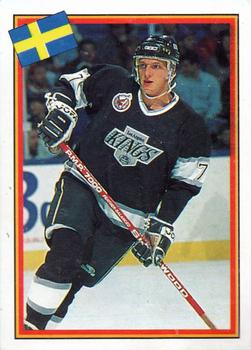1993 Semic Hockey VM/Jaakiekon MM (Swedish/Finnish) Stickers #32 Tomas Sandstrom Front