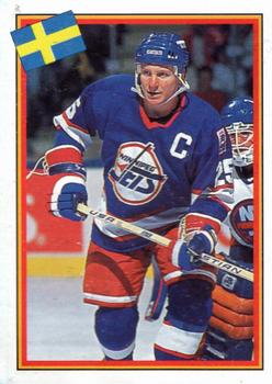 1993 Semic Hockey VM/Jaakiekon MM (Swedish/Finnish) Stickers #36 Thomas Steen Front