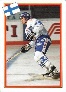 1993 Semic Hockey VM/Jaakiekon MM (Swedish/Finnish) Stickers #50 Kari Harila Front