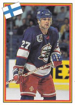 1993 Semic Hockey VM/Jaakiekon MM (Swedish/Finnish) Stickers #57 Teppo Numminen Front