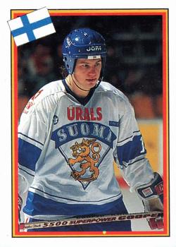 1993 Semic Hockey VM/Jaakiekon MM (Swedish/Finnish) Stickers #78 Jukka Seppo Front