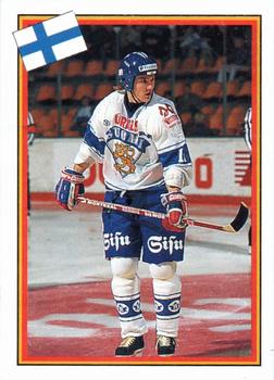 1993 Semic Hockey VM/Jaakiekon MM (Swedish/Finnish) Stickers #84 Vesa Viitakoski Front