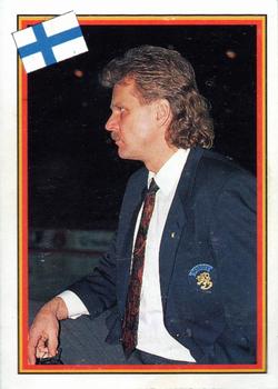 1993 Semic Hockey VM/Jaakiekon MM (Swedish/Finnish) Stickers #88 Pentti Matikainen Front