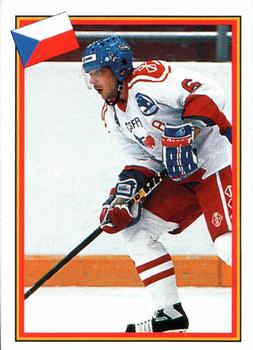 1993 Semic Hockey VM/Jaakiekon MM (Swedish/Finnish) Stickers #92 Drahomir Kadlec Front