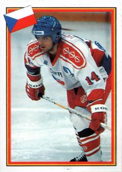 1993 Semic Hockey VM/Jaakiekon MM (Swedish/Finnish) Stickers #96 Roman Horak Front