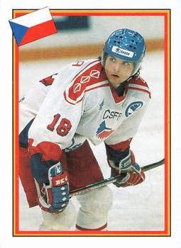 1993 Semic Hockey VM/Jaakiekon MM (Swedish/Finnish) Stickers #99 Tomas Kapusta Front