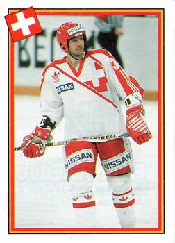 1993 Semic Hockey VM/Jaakiekon MM (Swedish/Finnish) Stickers #125 Christian Weber Front