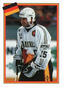 1993 Semic Hockey VM/Jaakiekon MM (Swedish/Finnish) Stickers #161 Ernst Kopf Front