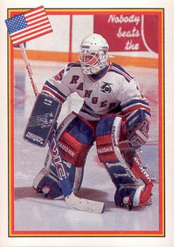 1993 Semic Hockey VM/Jaakiekon MM (Swedish/Finnish) Stickers #170 Mike Richter Front