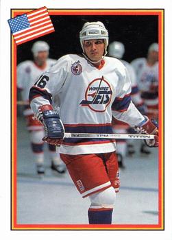 1993 Semic Hockey VM/Jaakiekon MM (Swedish/Finnish) Stickers #184 Ed Olczyk Front