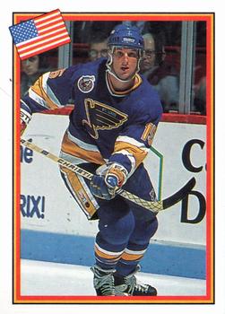 1993 Semic Hockey VM/Jaakiekon MM (Swedish/Finnish) Stickers #186 Craig Janney Front