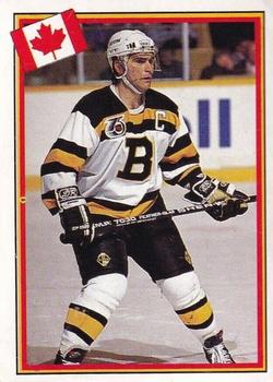 1993 Semic Hockey VM/Jaakiekon MM (Swedish/Finnish) Stickers #192 Ray Bourque Front