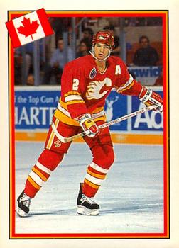 1993 Semic Hockey VM/Jaakiekon MM (Swedish/Finnish) Stickers #193 Al MacInnis Front
