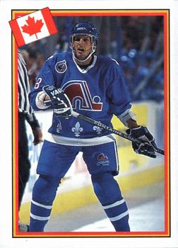 1993 Semic Hockey VM/Jaakiekon MM (Swedish/Finnish) Stickers #194 Steve Duchesne Front