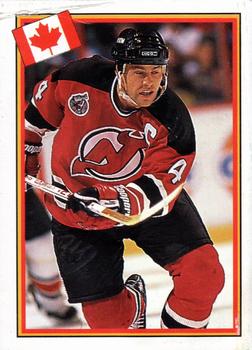 1993 Semic Hockey VM/Jaakiekon MM (Swedish/Finnish) Stickers #196 Scott Stevens Front