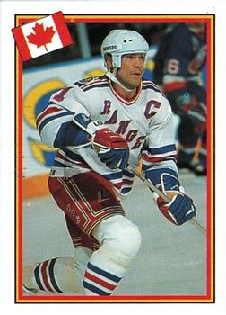 1993 Semic Hockey VM/Jaakiekon MM (Swedish/Finnish) Stickers #202 Mark Messier Front