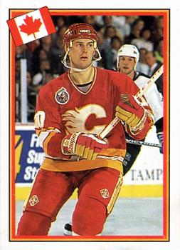 1993 Semic Hockey VM/Jaakiekon MM (Swedish/Finnish) Stickers #208 Gary Roberts Front