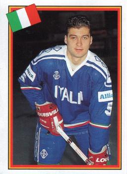 1993 Semic Hockey VM/Jaakiekon MM (Swedish/Finnish) Stickers #211 Robert Oberrauch Front